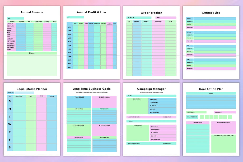 Small Business Planner