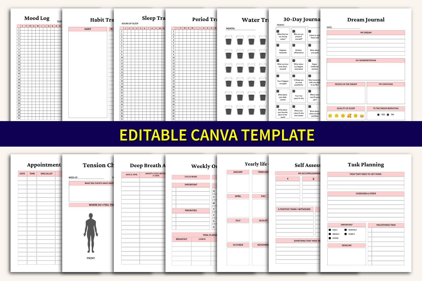 Anxiety Depression Workbooks
