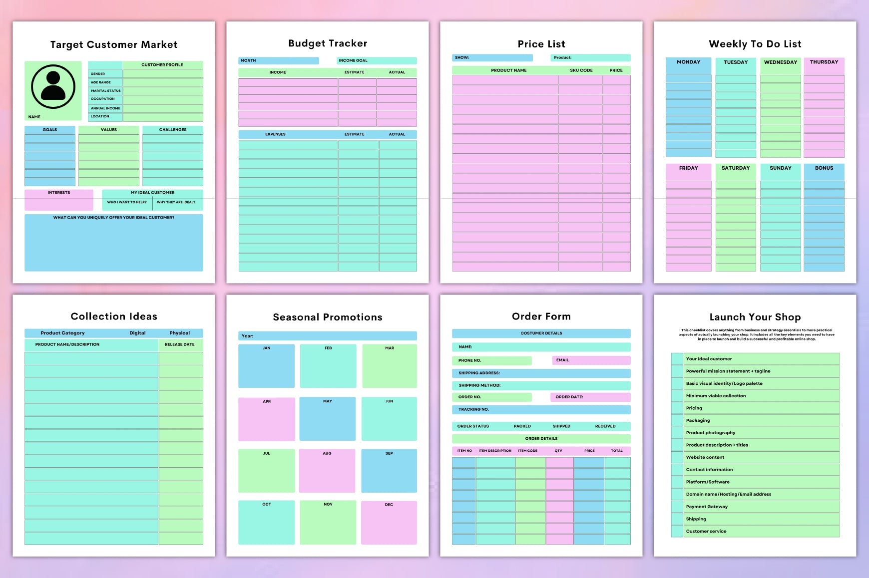 Small Business Planner