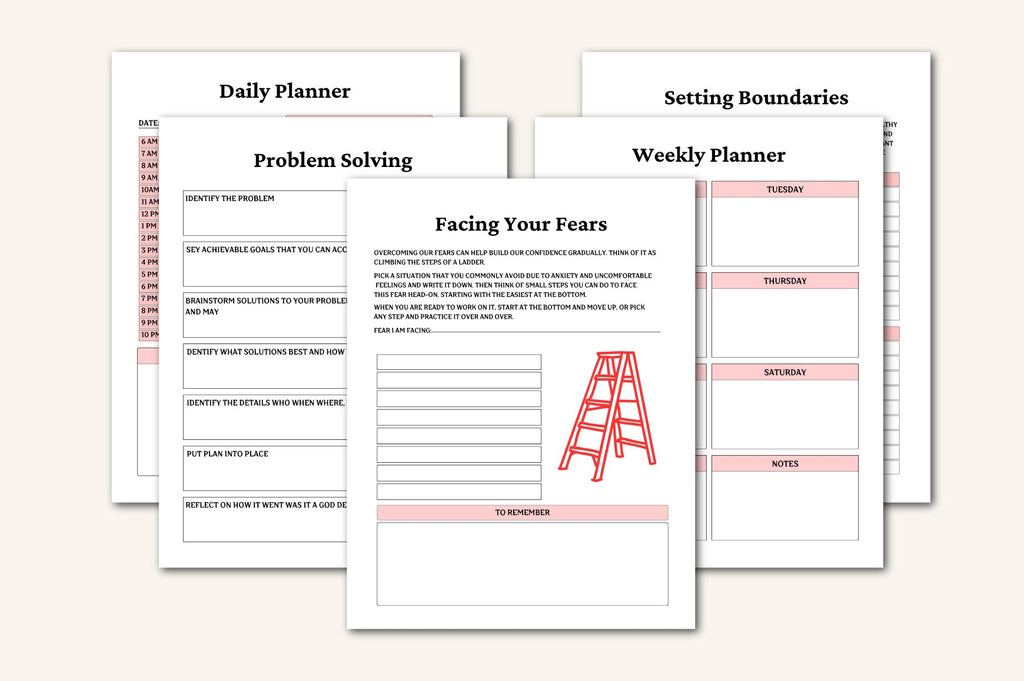 Anxiety Depression Workbooks