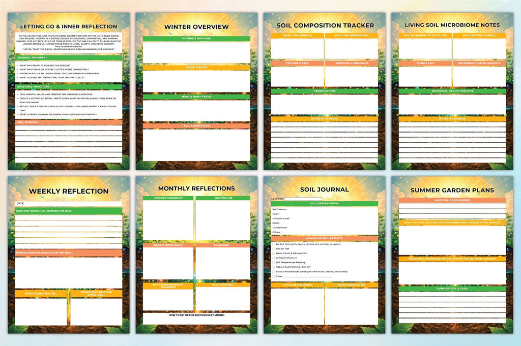 Cycles Soil Gardening Journal: Enhance Your Garden's Growth