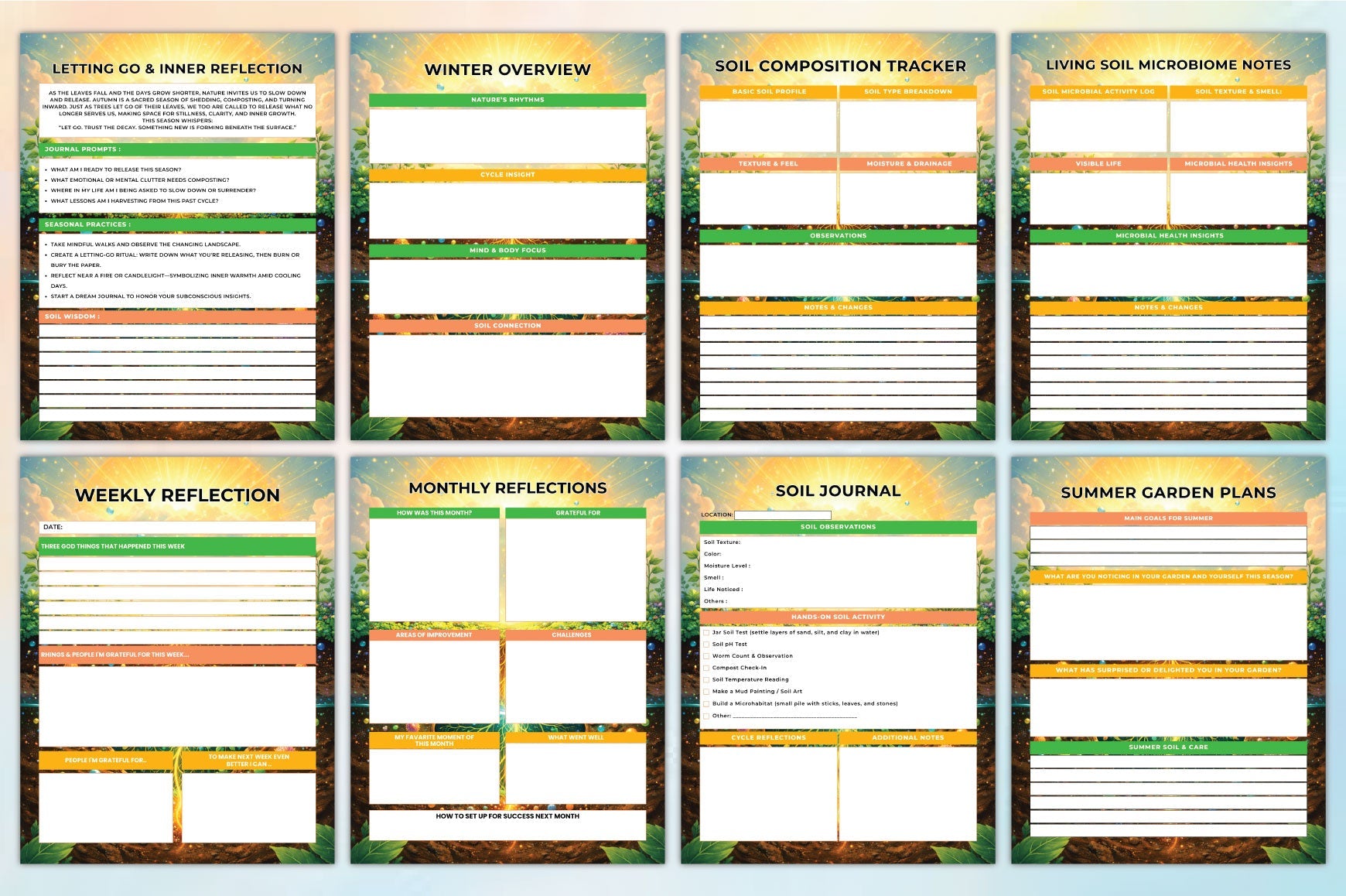 Cycles Soil Gardening Journal: Enhance Your Garden's Growth