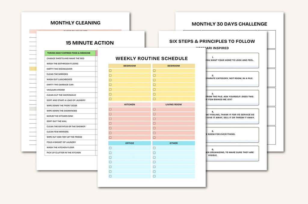 Decluttering Planner