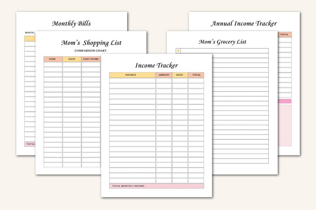 Busy Mom Planner