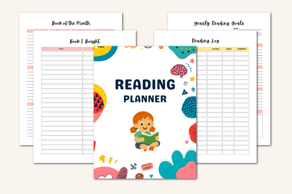 ADHD Mega Planner including daily routine and productivity pages