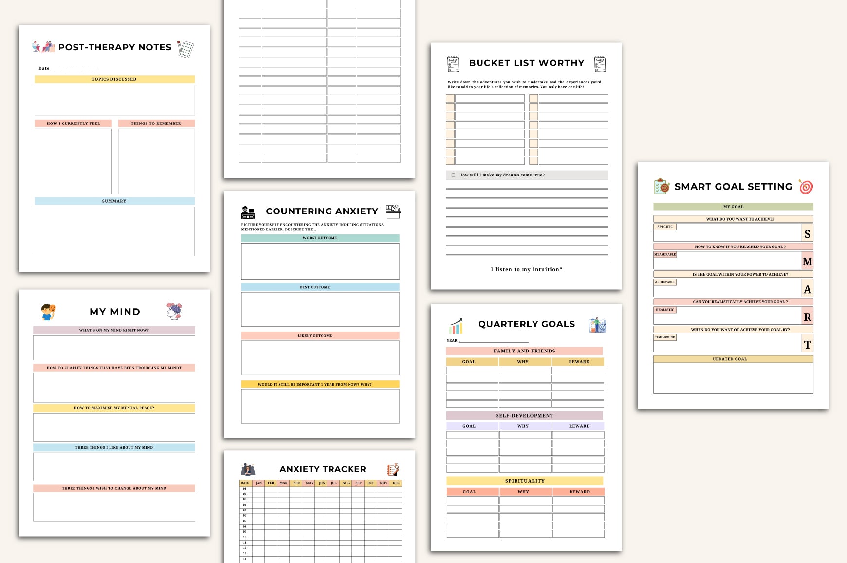 Mindfulness Mental Health Journal