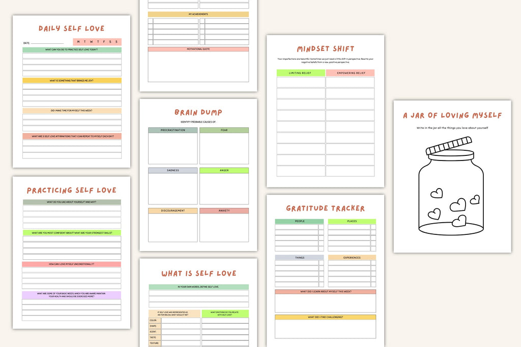 Anxiety Relief Self-Care Journal