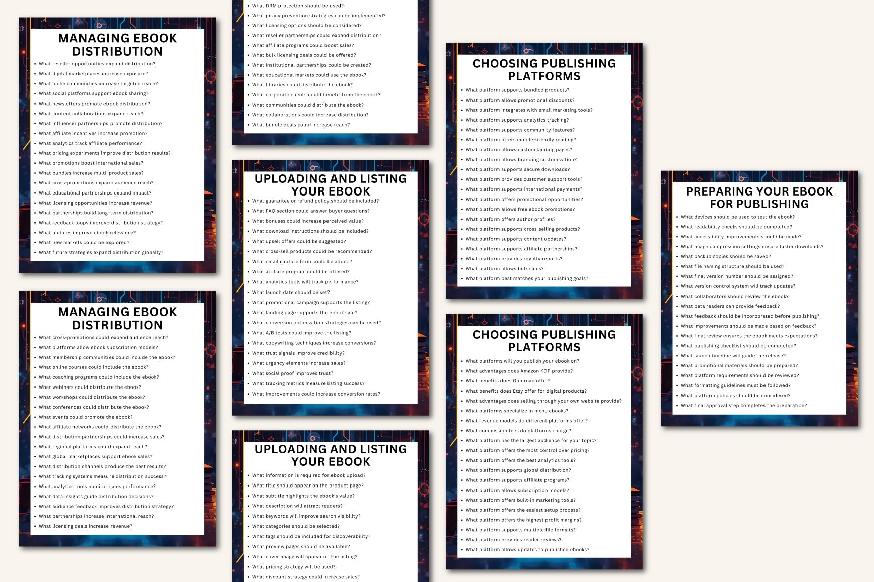 Ebook Creation AI Prompts