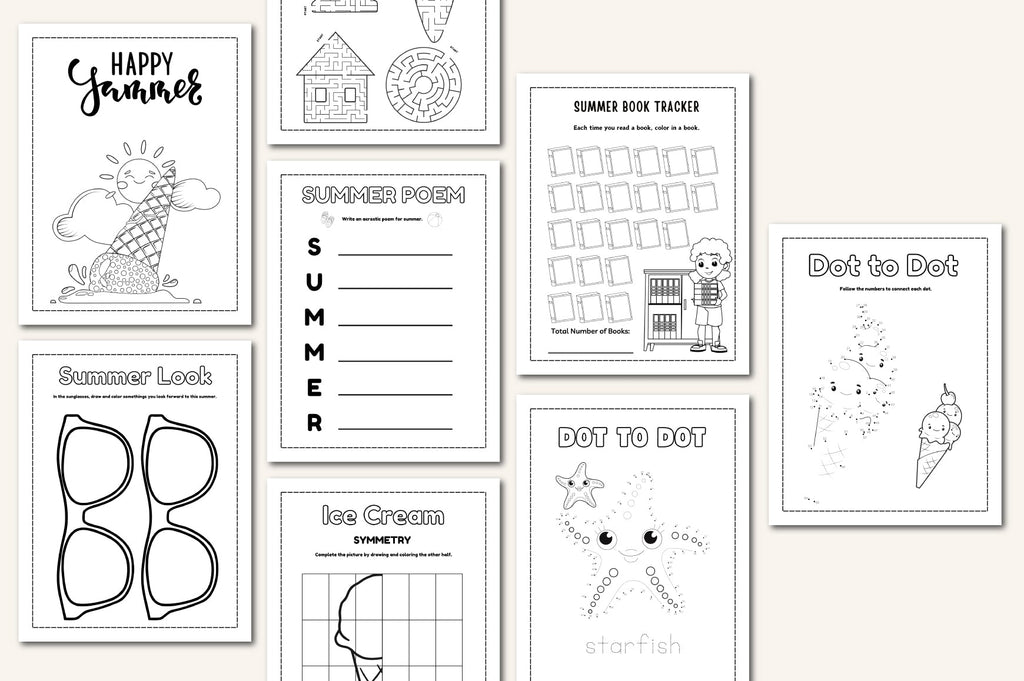 Summer Activity Planner for Children