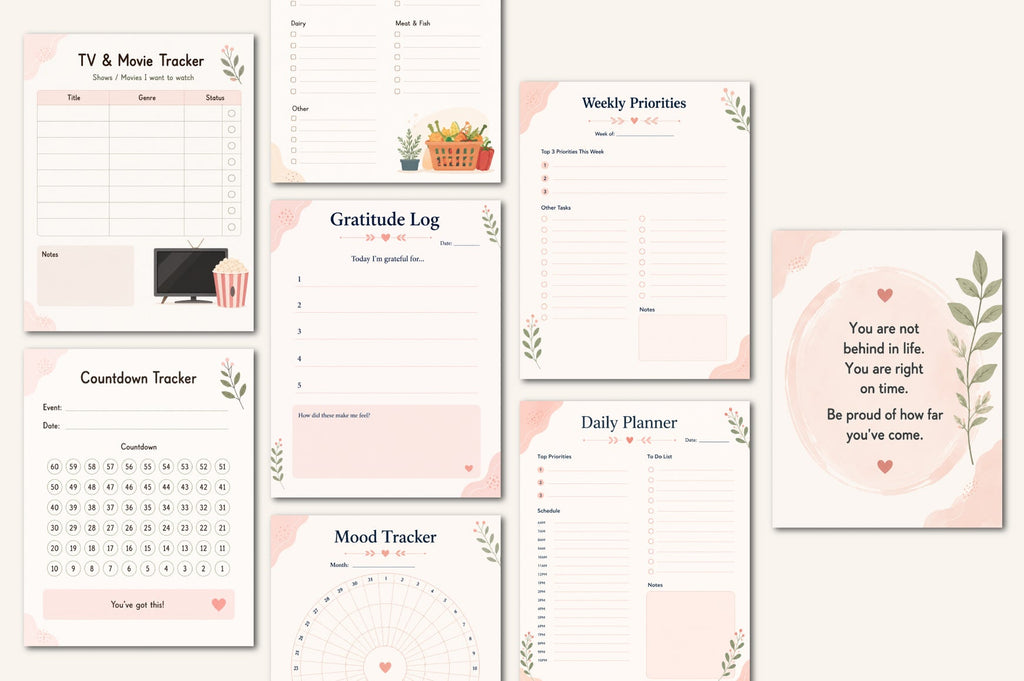 Adhd Life Management Planner