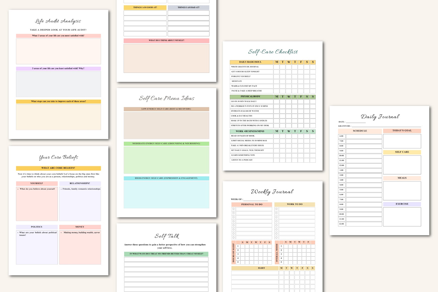 Self Exploration Workbook