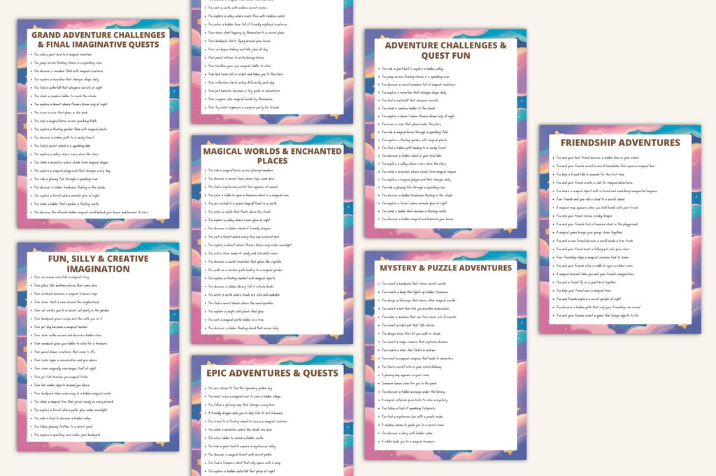 Kids Imagination Prompts