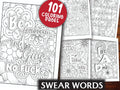 Swear Words Coloring Book
