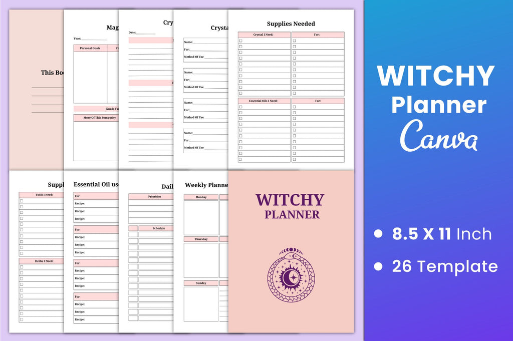 Witchy Planner: Mystical Organization Tool