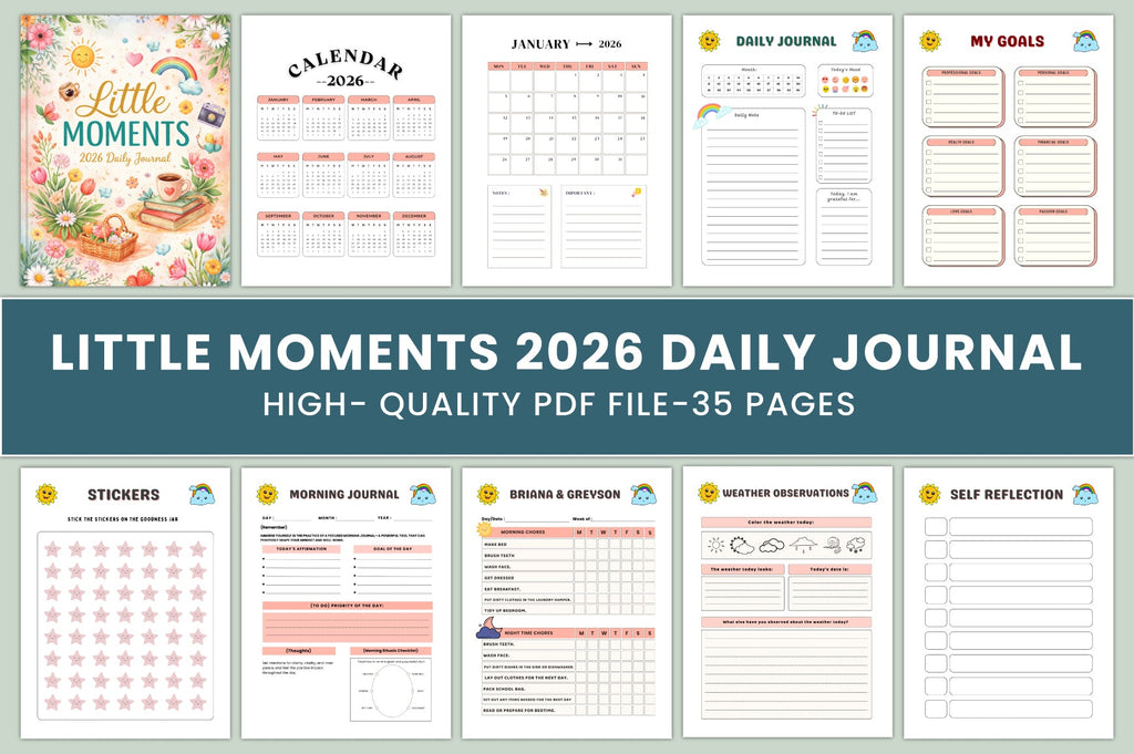 Little Moments Daily Journal