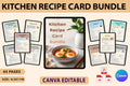 Kitchen Recipe Cards