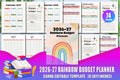 Rainbow Budget Planner