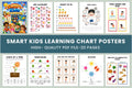 Smart Kids Learning Chart Posters Guide