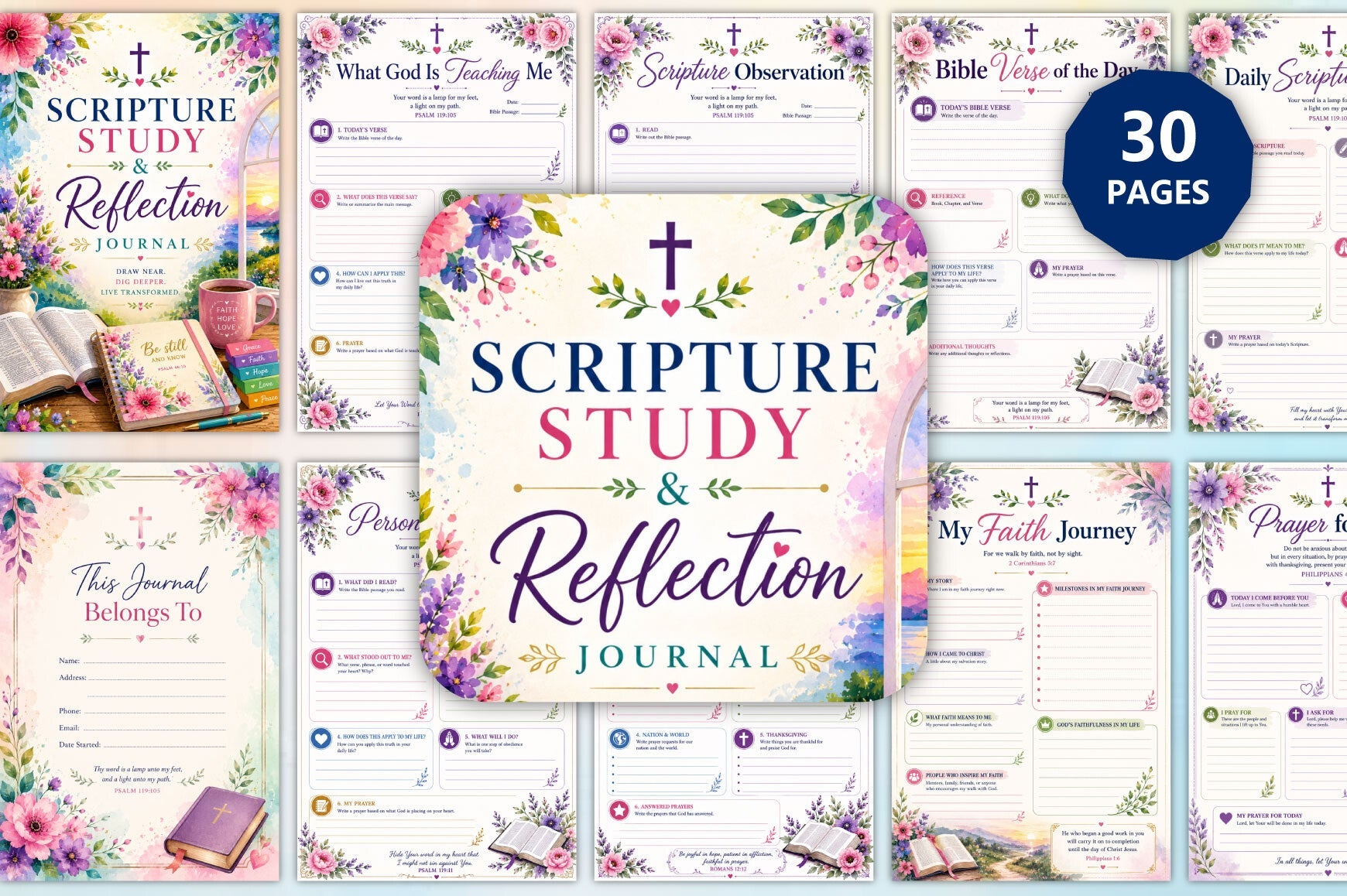 Scripture Study Reflection Journal