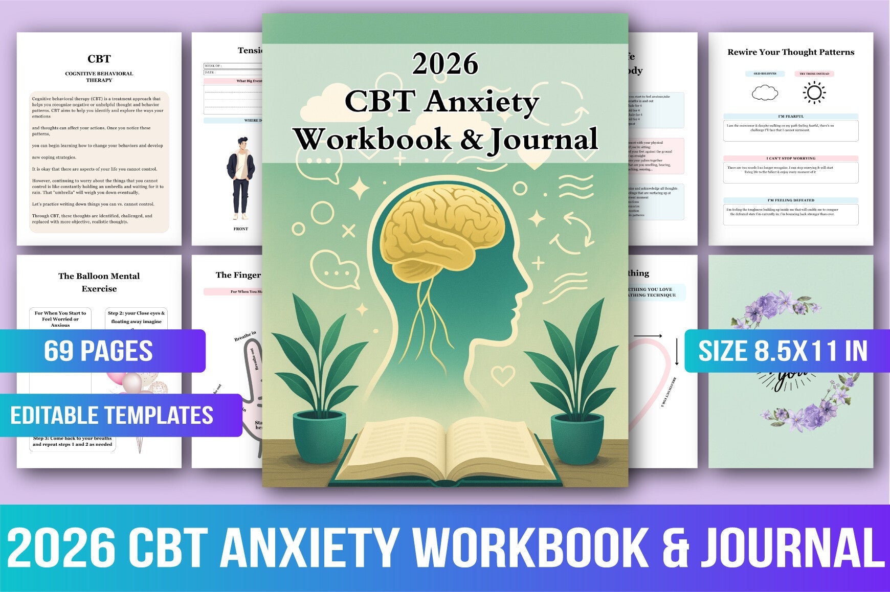 CBT Anxiety Workbook