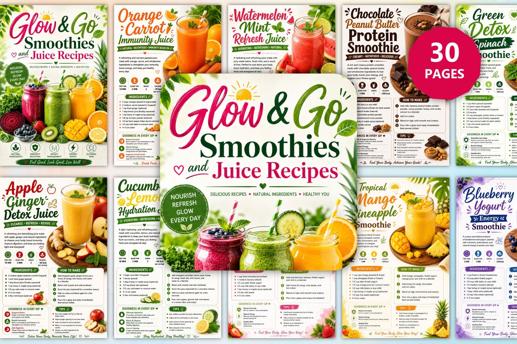 Glow Go Smoothie And
