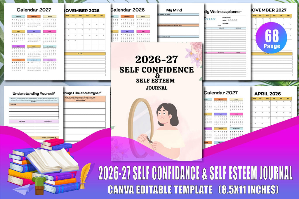 Self Confidence & Self Esteem Journal