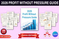 Profit Without Pressure: Guide Planner