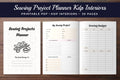 Sewing Projects Planner