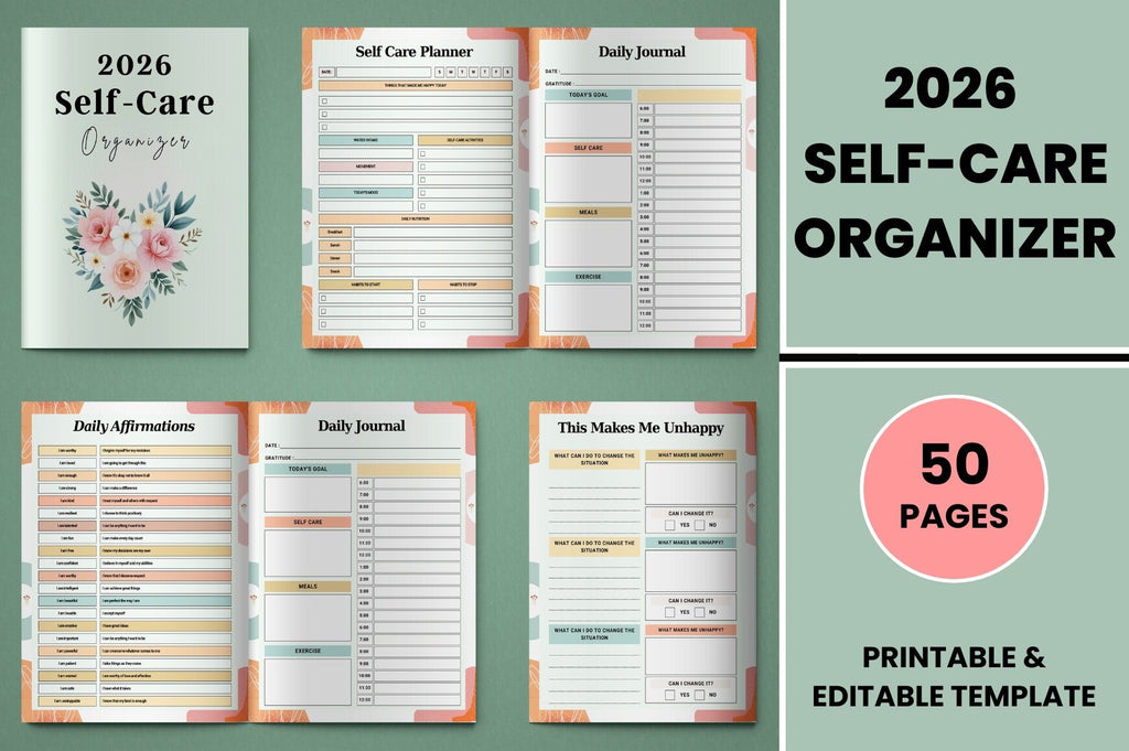 Self Care Planner