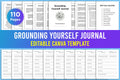 Editable Grounding Yourself Journal