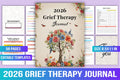 Grief Therapy Journal for Healing and Reflection