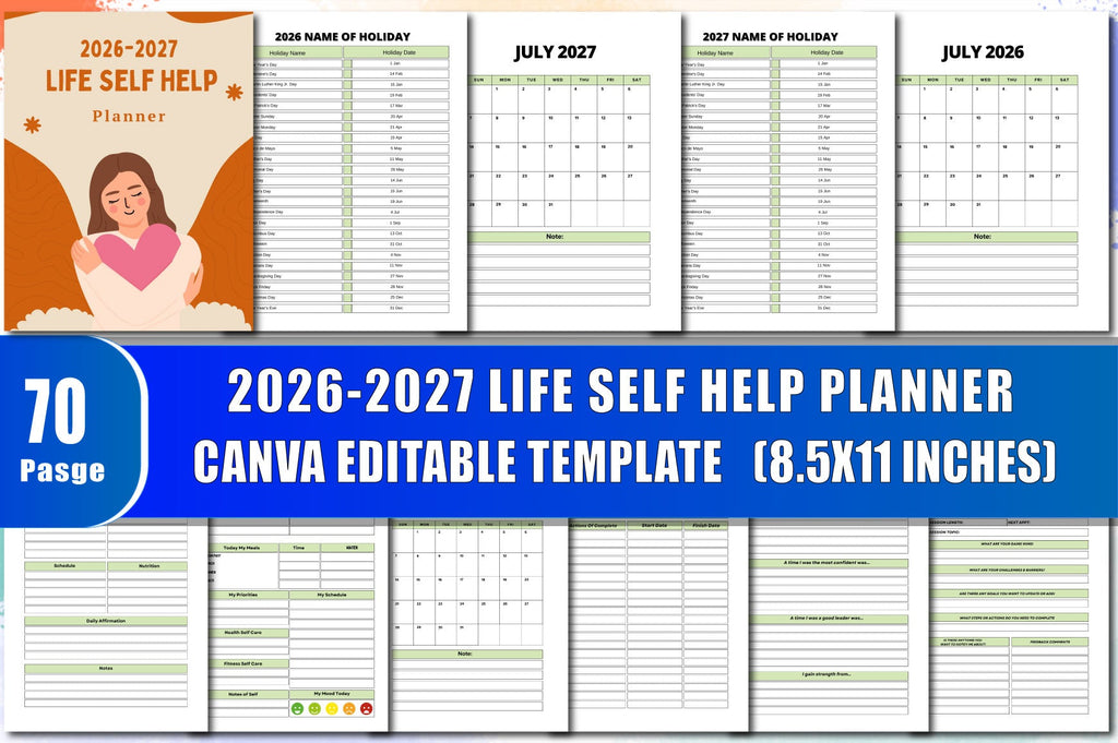 Life Self-Help Planner