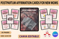 Postpartum Affirmation Cards for New Moms