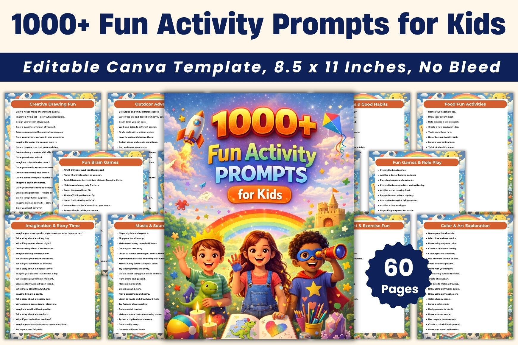 Fun Activity for Prompts for Kids