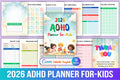 ADHD Planner for Kids Cover Preview