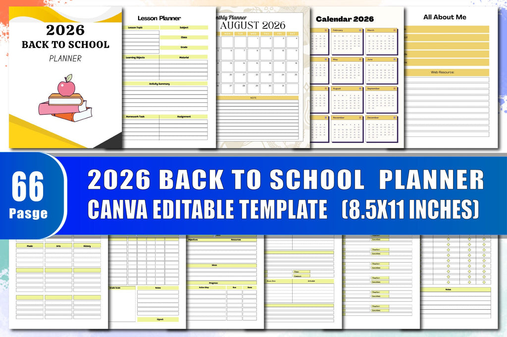 Back to School Planner