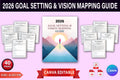 Goal Setting Vision Mapping Guide Planner