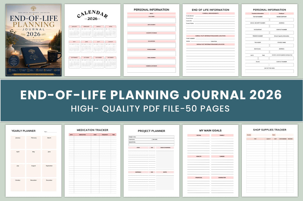 End of Life Planning Journal