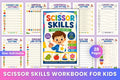 Scissor Skills For Kids Workbook