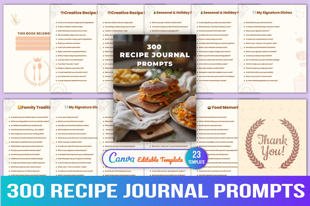 Recipe Prompts for Creative Cooking