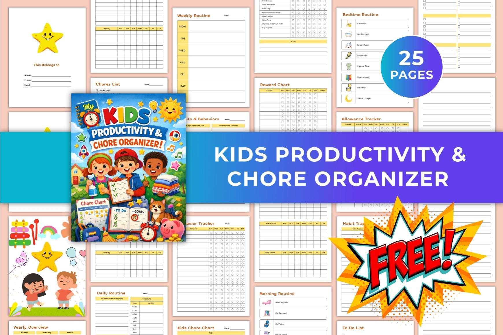 Kids Productivity Chore