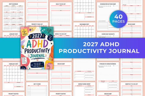 Adhd Productivity Journal