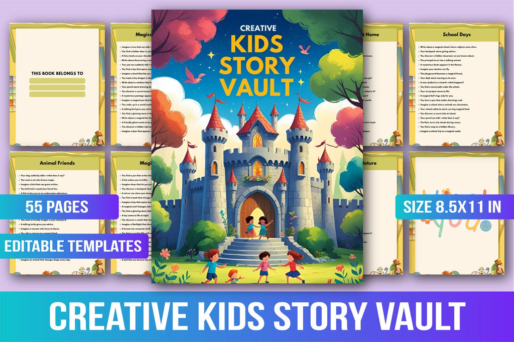 Creative Kids Story Vault Graphics Planner