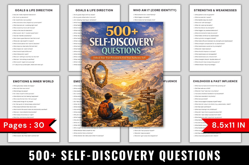 Self-Discovery Questions Journal