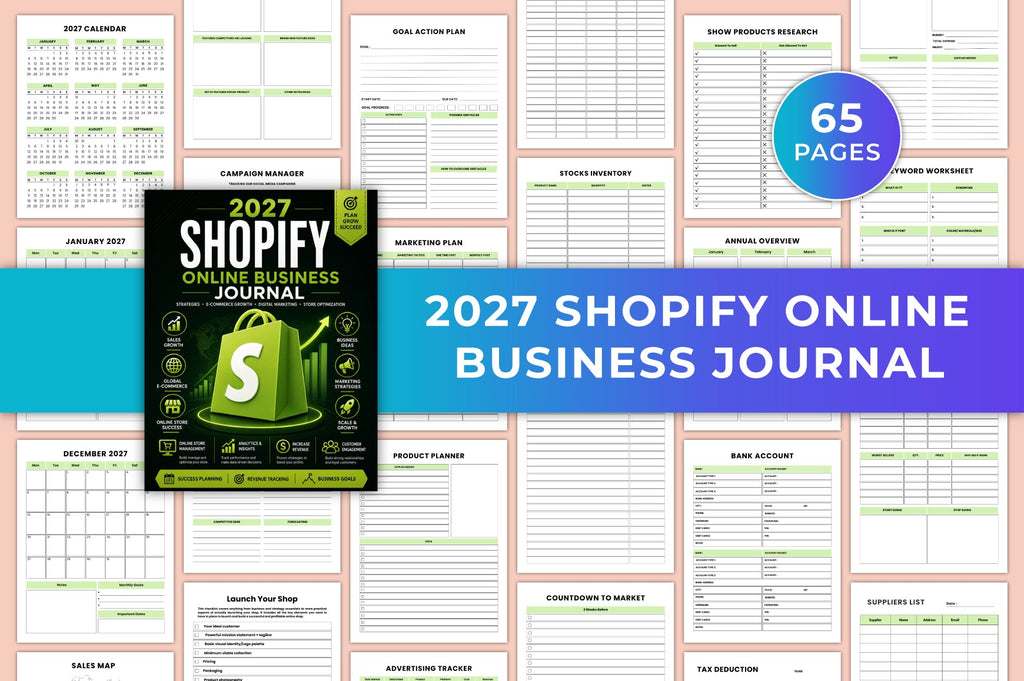 Shopify Online Business Journal