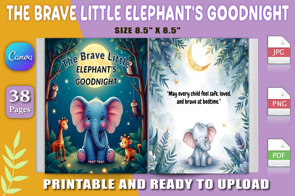 The Brave Little Elephant Goodnight Book
