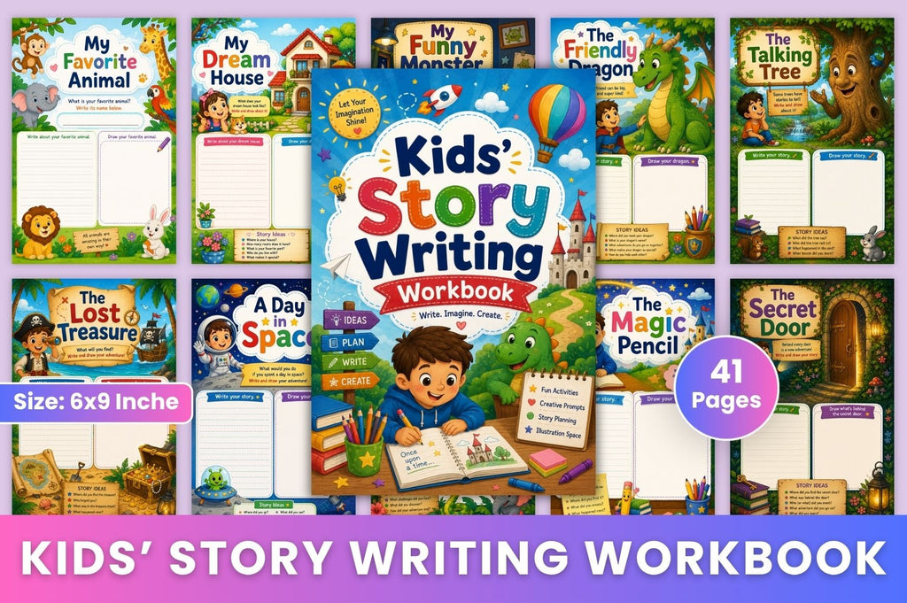 Kids Writing Workbook