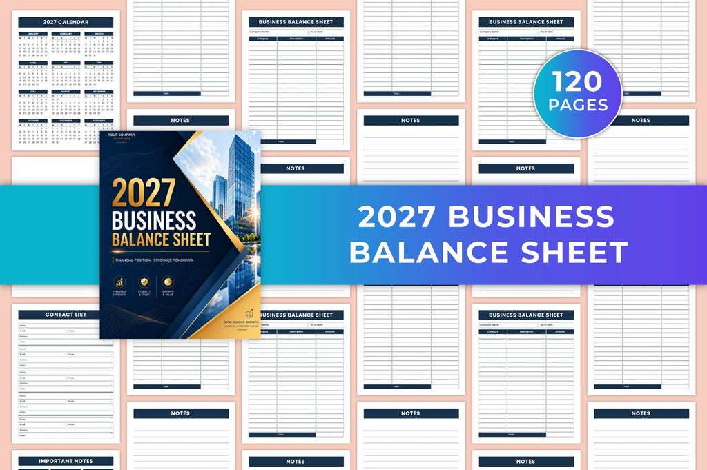 Business Balance Sheet