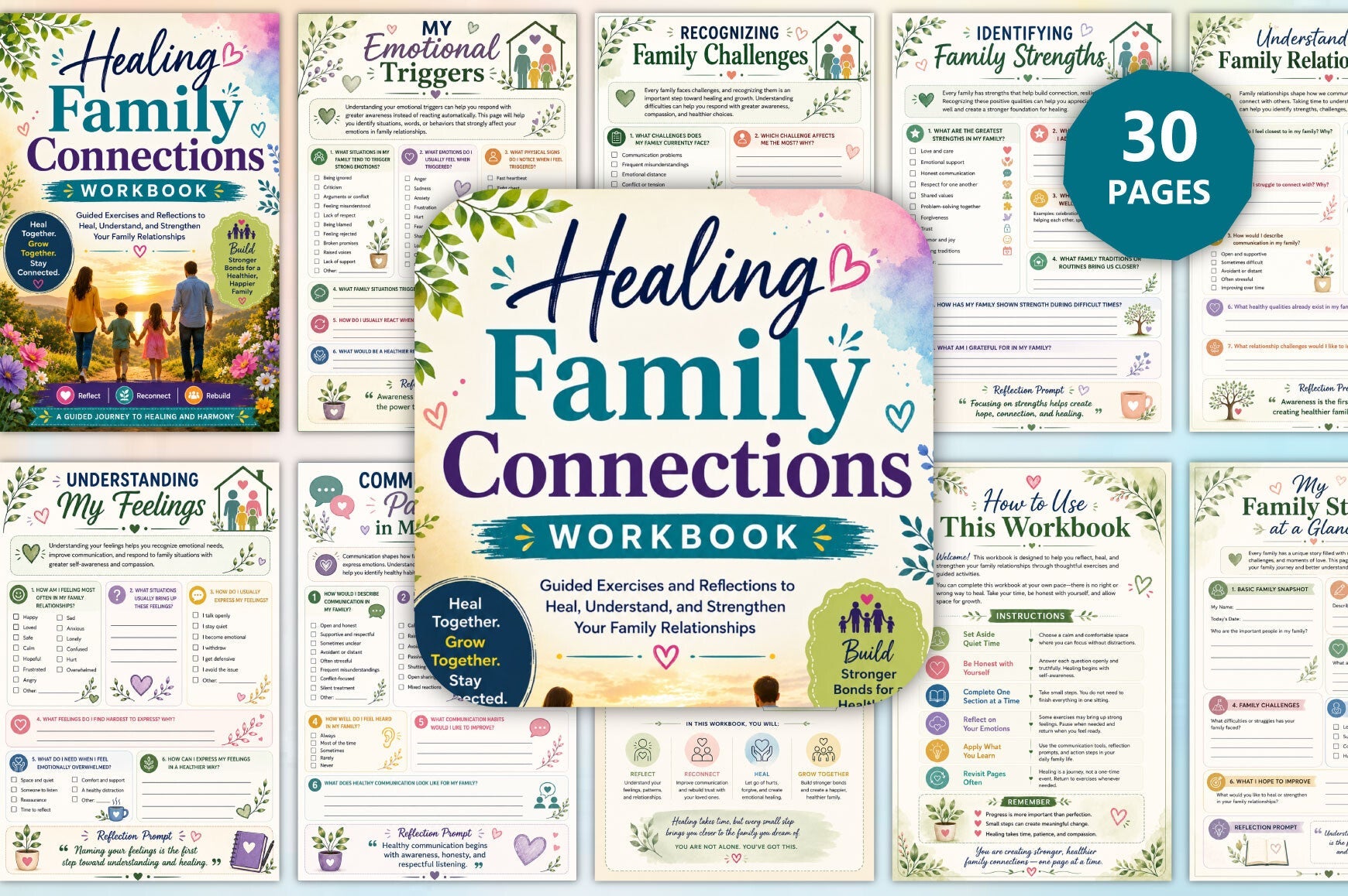 Healing Family Connections Workbook
