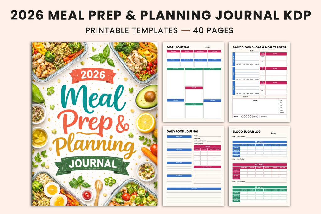 Meal Prep Planning Journal